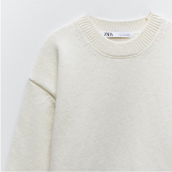 L. Zara 100% Wool Sweater - Picture 11 of 14